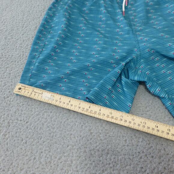 Spyder Swim Trunks Mens XL Shorts Lined Blue Geometric Drawstring Beach - Picture 11 of 14